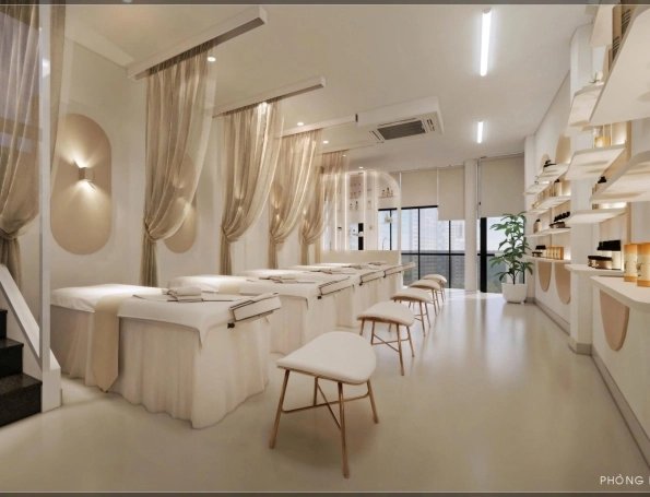 THI CÔNG NỘI THẤT SPA – DỰ ÁN SPA BỆNH VIỆN Y DƯỢC SÀI GÒN Q9