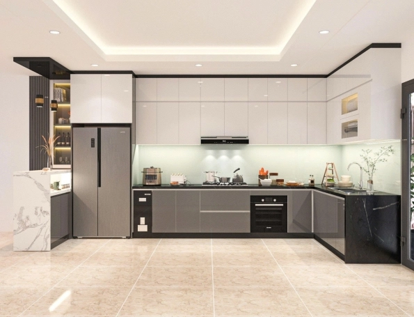 Thiết Kế Bếp Nhà Anh Đức – Nhà Bè