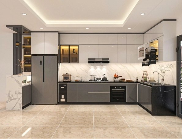 Thiết Kế Bếp Nhà Anh Đức – Nhà Bè