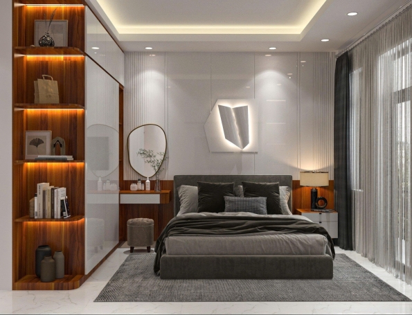 Thiết Kế Phòng ngủ Anh Quốc Bình Tân