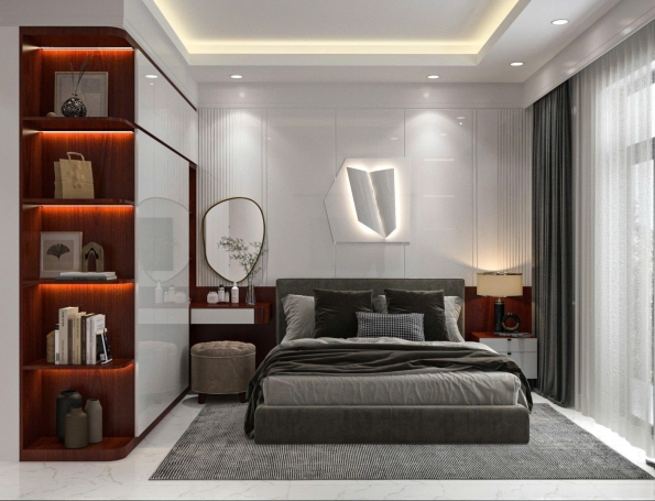 Thiết Kế nhà Anh quốc - đường số 11 Bình Tân