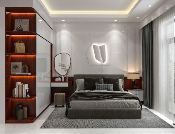 Thiết Kế Phòng ngủ Anh Quốc Bình Tân