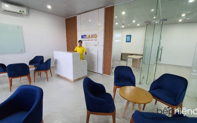 THI CÔNG NỘI THẤT VP HTLAND PHÚ QUỐC
