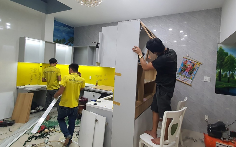 Thi Công Bếp Chị Hoàng Gò Vấp