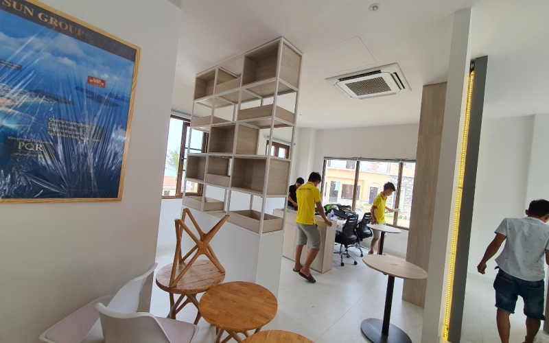Nội thất VP Cty BDS PQR - Phú Quốc