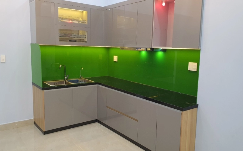 THI CÔNG BẾP NHÀ CHỊ VĂN - ĐƯỜNG 18B BÌNH TÂN