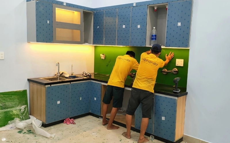 Thi Công Bếp Chị Vâng Bình Tân