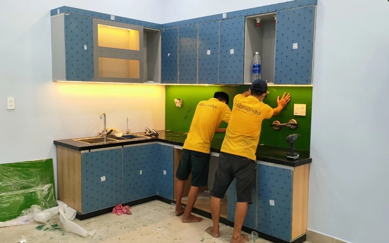 Thi Công Bếp Chị Vâng Bình Tân