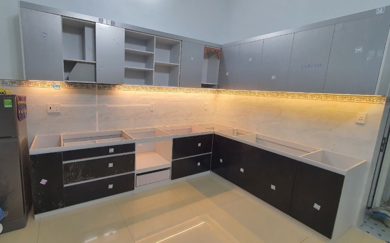  Thi Công Tủ Bếp Nhà Anh Lộc – Hóc Môn