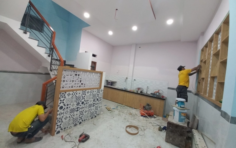 Nội thất nhà anh Trung đường Cây Cám Bình Tân