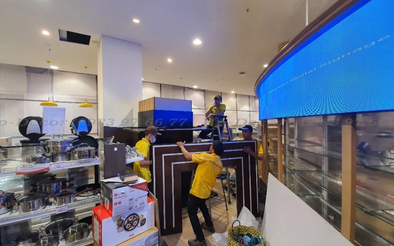 THI CÔNG KHU TRƯNG BÀY MINH LONG I - AEON BÌNH TÂN