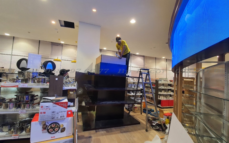THI CÔNG KHU TRƯNG BÀY MINH LONG I - AEON BÌNH TÂN