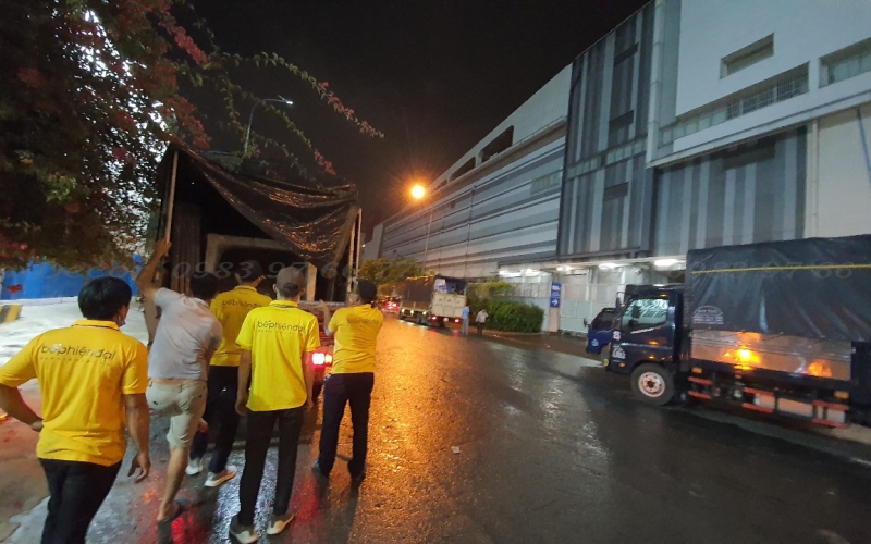 THI CÔNG KHU TRƯNG BÀY MINH LONG I - AEON BÌNH TÂN