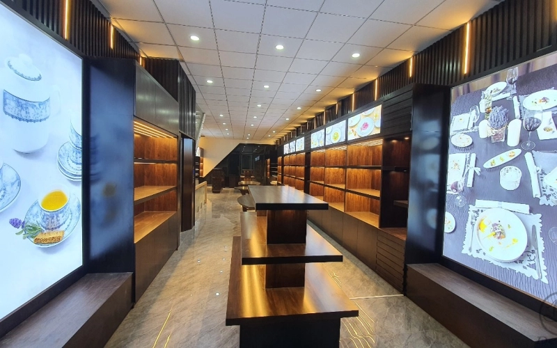 THI CÔNG SHOWROOM GỐM SỨ MINH LONG I - CN ĐẮC NÔNG