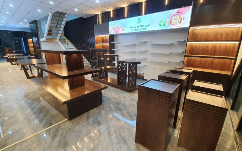 THI CÔNG SHOWROOM GỐM SỨ MINH LONG I - CN ĐẮC NÔNG
