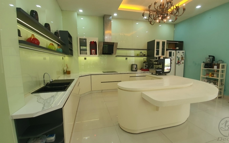 THI CÔNG BẾP BIỆT THỰ ANH NHẬT DUY - 25A TL BÌNH TÂN