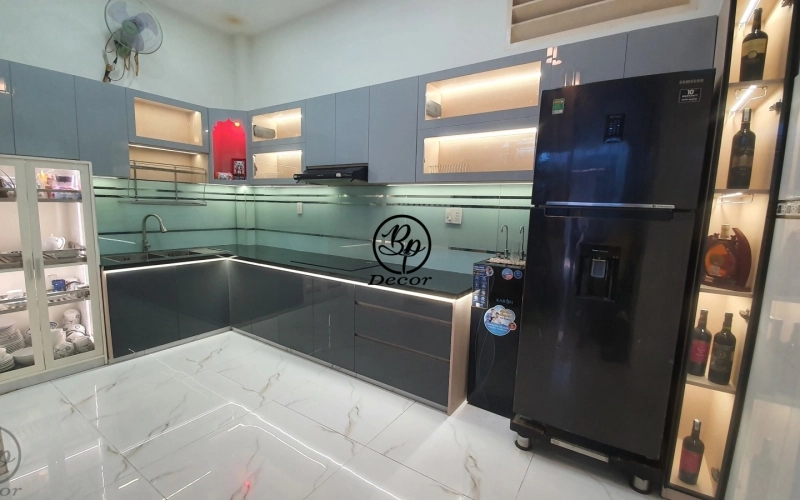 THI CÔNG BẾP NHÀ ANH NHÂN - GÒ VẤP
