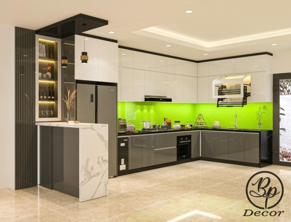 Thiết Kế Bếp Nhà Anh Đức – Nhà Bè