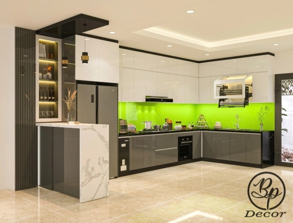 Thiết Kế Bếp Nhà Anh Đức – Nhà Bè
